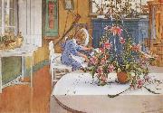 interior with Cactus Carl Larsson